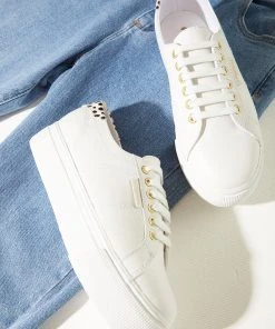 Superga 2790 Goatnappaleaw Pony Hair - White Dalmation New & Most Loved