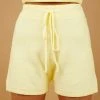 Peppermayo Avenue Knit Shorts - Yellow 2 Peppermayo Avenue Knit Shorts - Yellow