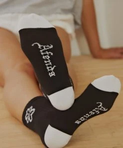 Afends Lola Hemp Socks - Black