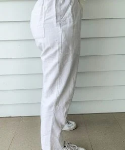 Nude Lucy Nude Classic Pant - White 10 Nude Lucy Nude Classic Pant - White