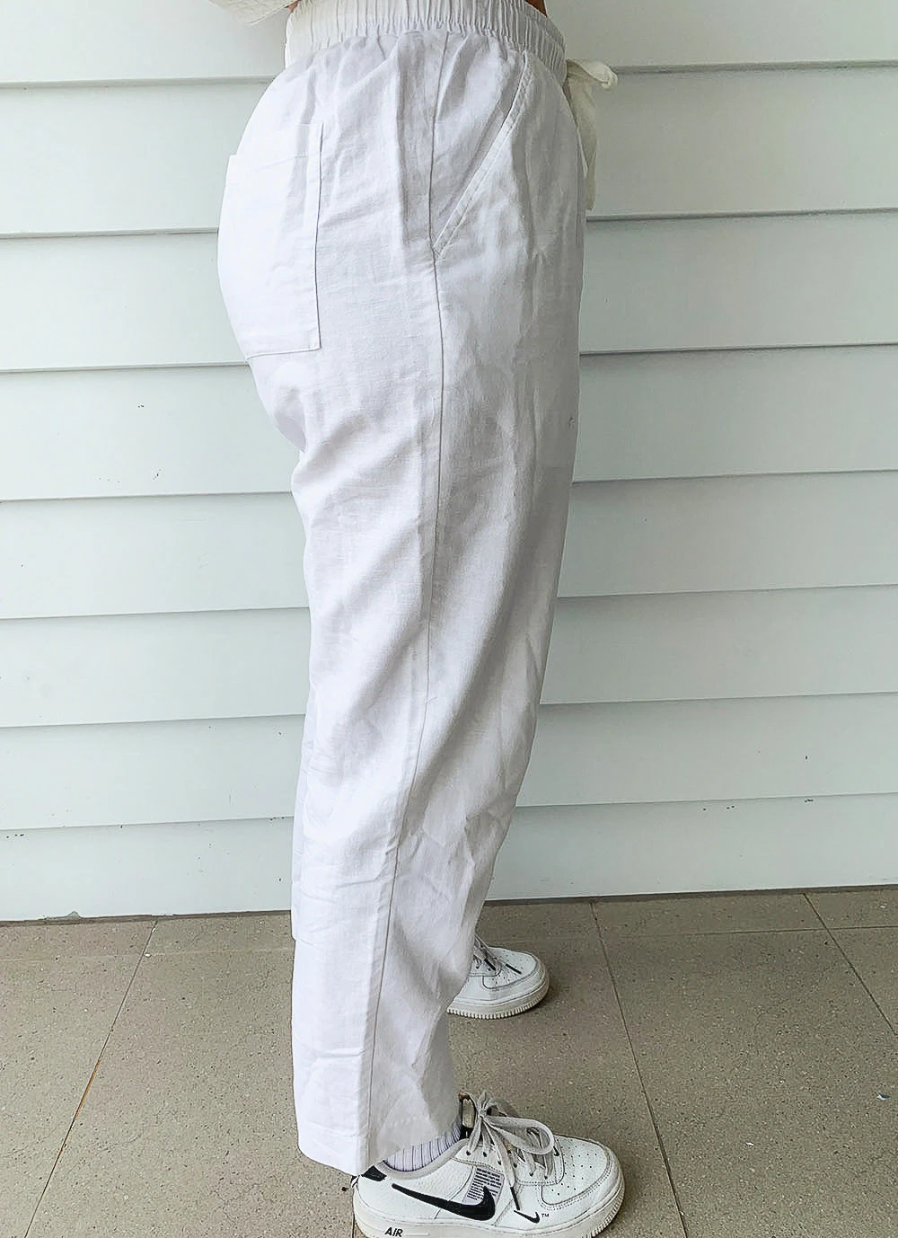 Nude Lucy Nude Classic Pant - White 6 Nude Lucy Nude Classic Pant - White