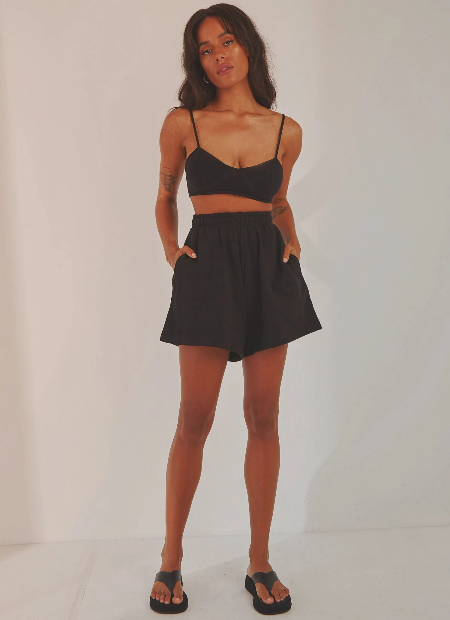 Thrills Established Fleece Short - Black New & Most Loved 5 Thrills Established Fleece Short - Black New & Most Loved