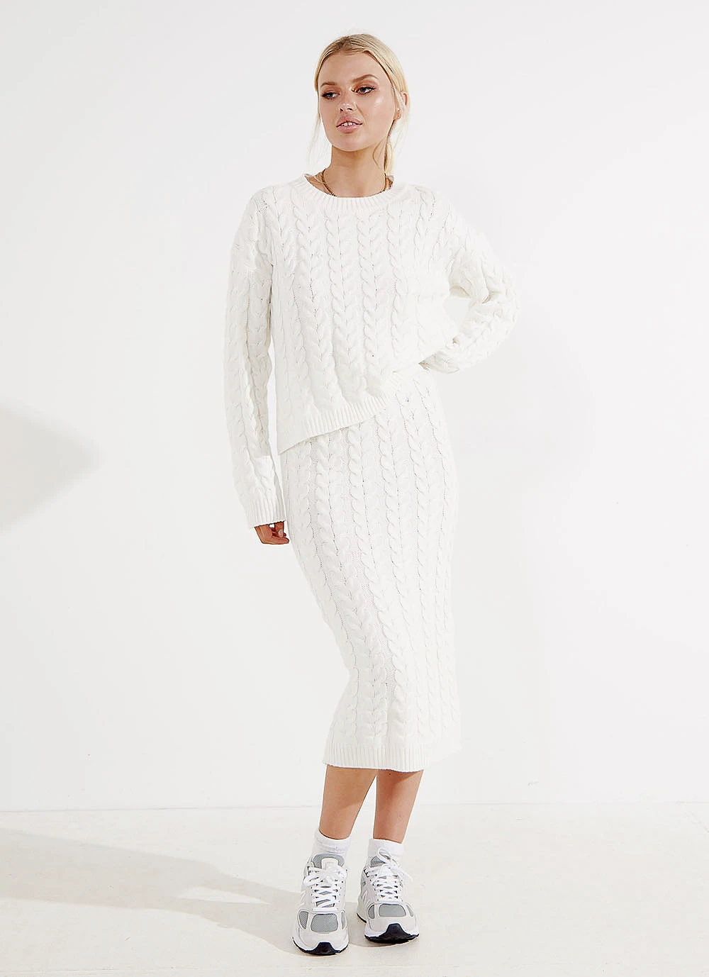 Peppermayo New & Most Loved The Lodge Knit Skirt - Cream 7 Peppermayo New & Most Loved The Lodge Knit Skirt - Cream