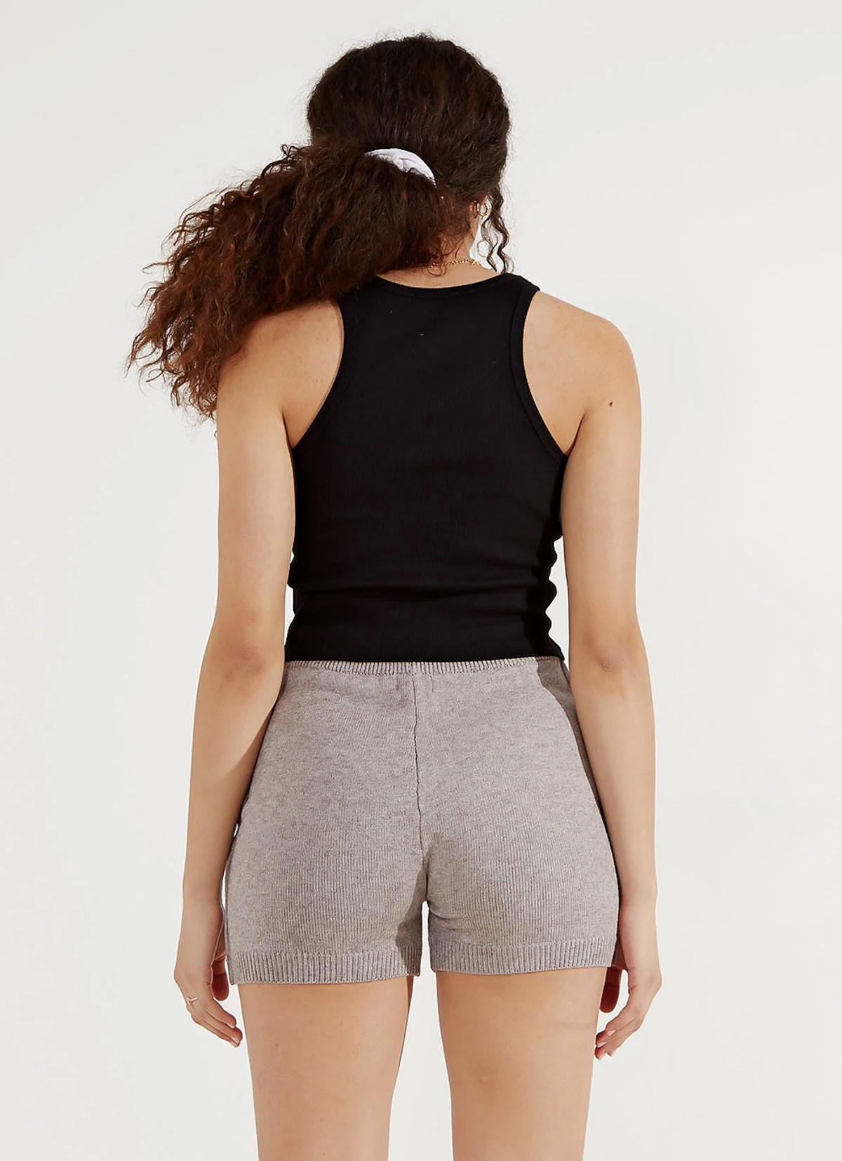 Peppermayo Dear Diary Knit Shorts - Grey New Bottoms 7 Peppermayo Dear Diary Knit Shorts - Grey New Bottoms