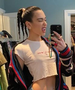 Abrand A Dyspnea Crop Tee - Pink New & Most Loved