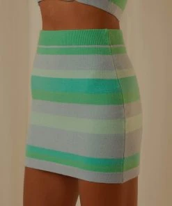 Peppermayo Exclusive Chasing Stars Knit Mini Skirt - Blue Stripe 12 Peppermayo Exclusive Chasing Stars Knit Mini Skirt - Blue Stripe