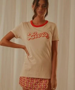 Script Levi's Tee - Peach Puree New & Most Loved 11 Script Levi's Tee - Peach Puree New & Most Loved