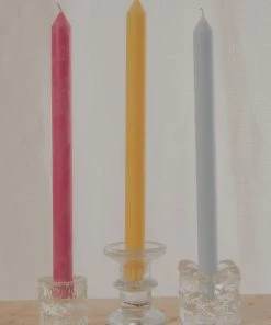 Candle Co New & Most Loved Moreton Eco Dinner Candle 4 Pack - Lemon