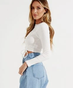 Peppermayo Model Watch Top - White