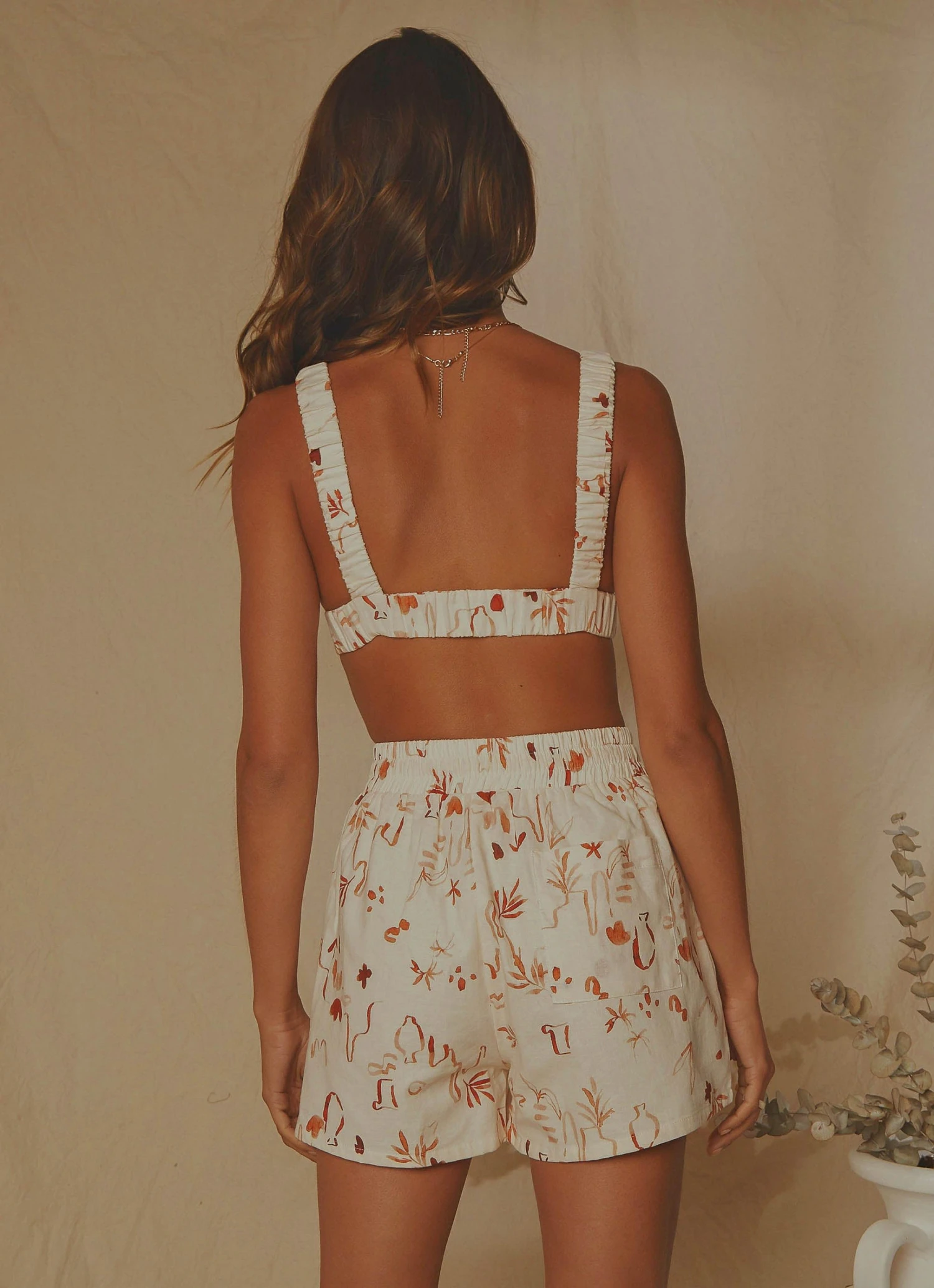 Peppermayo Exclusive New & Most Loved Cici Linen Crop Top - Safari 8 Peppermayo Exclusive New & Most Loved Cici Linen Crop Top - Safari