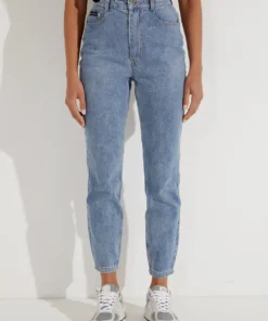 BY DYLN New Bottoms Harlow Mom Jean - Blue 9 BY DYLN New Bottoms Harlow Mom Jean - Blue