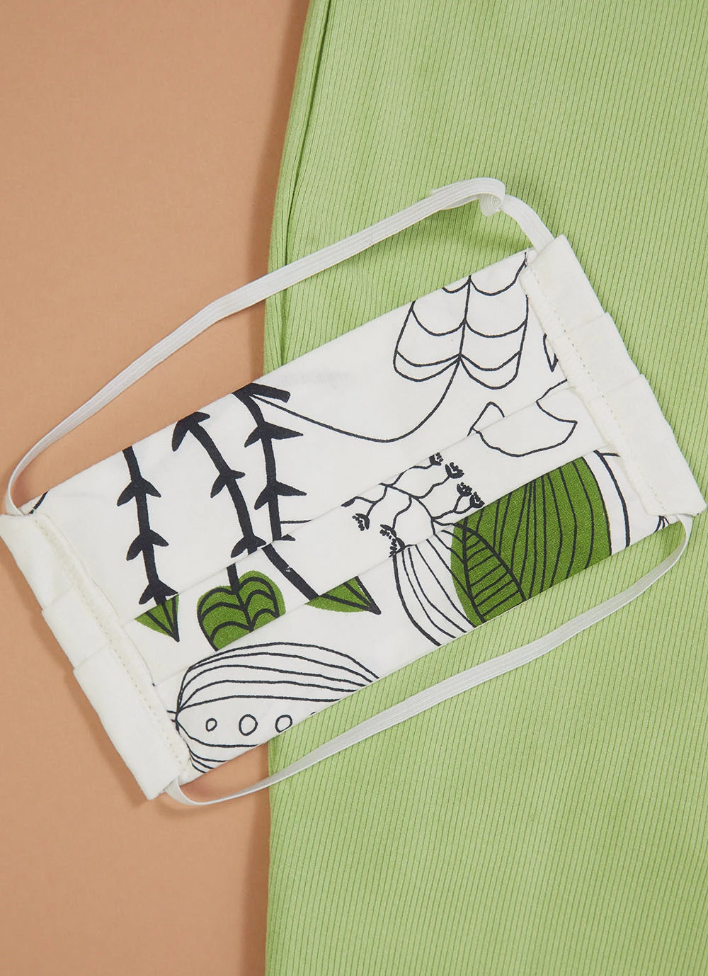 Peppermayo New & Most Loved Eco-Friendly Hemp & Organic Cotton Face Mask - White Peppermayo New & Most Loved Eco-Friendly Hemp & Organic Cotton Face Mask - White