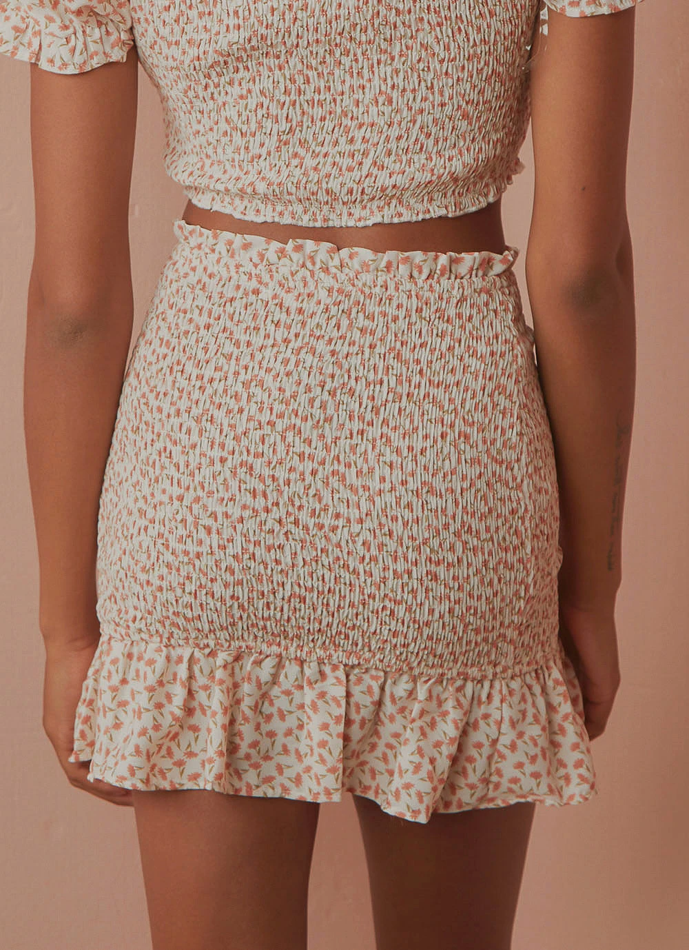 Peppermayo Distant Sun Skirt - Pink Floral 6 Peppermayo Distant Sun Skirt - Pink Floral