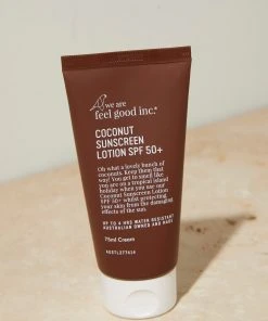 We Are Feel Good Inc Coconut Sunscreen Lotion SPF50+ 75ml - Multi