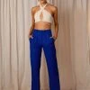 Peppermayo Exclusive New & Most Loved Set The Tone Suit Pants - Cobalt 1 Peppermayo Exclusive New & Most Loved Set The Tone Suit Pants - Cobalt