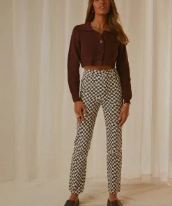 Peppermayo New & Most Loved Essena Knit Top - Choc Brown 8 Peppermayo New & Most Loved Essena Knit Top - Choc Brown