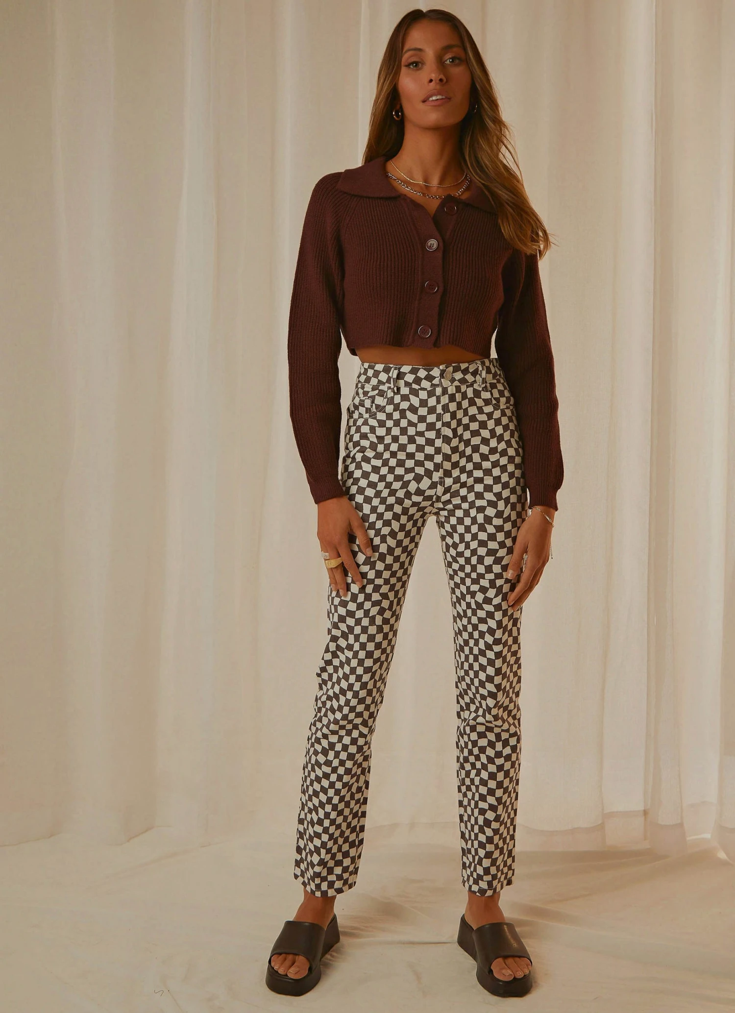 Peppermayo New & Most Loved Essena Knit Top - Choc Brown 4 Peppermayo New & Most Loved Essena Knit Top - Choc Brown