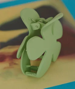 Peppermayo Selma Flower Hairclip - Green