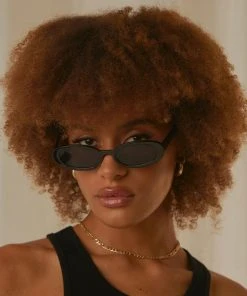 Peppermayo New & Most Loved Poolside Mimosas Sunglasses - Black