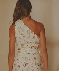 Peppermayo Exclusive New & Most Loved Sasha Linen Crop - Safari 13 Peppermayo Exclusive New & Most Loved Sasha Linen Crop - Safari