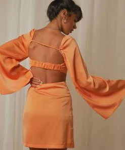 Peppermayo Raise The Bar Crop - Orange 11 Peppermayo Raise The Bar Crop - Orange