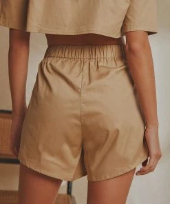 National Breast Cancer Foundation X Peppermayo New & Most Loved Style Scenes Short - Taupe