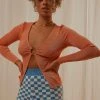 Peppermayo New & Most Loved Pamela Long Sleeve Top - Orange