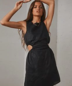 Lioness Fashion New Dresses Straight Shooter Mini - Black 8 Lioness Fashion New Dresses Straight Shooter Mini - Black