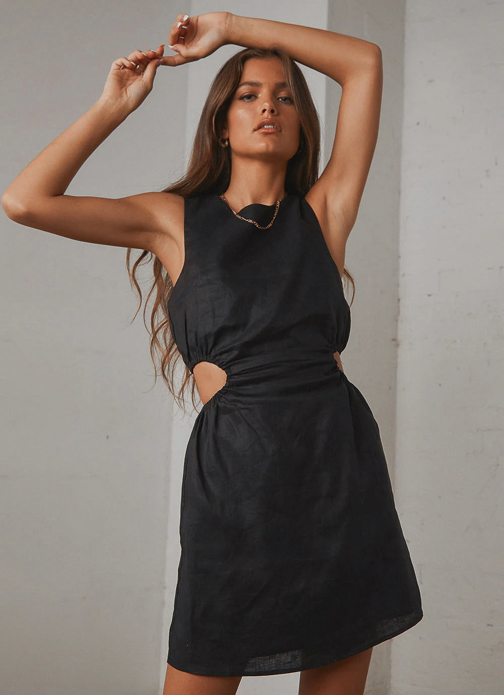 Lioness Fashion New Dresses Straight Shooter Mini - Black 4 Lioness Fashion New Dresses Straight Shooter Mini - Black