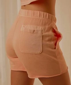 Champion New & Most Loved Vintage Dye Boyfriend Short - Certan Peach