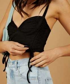 Peppermayo New & Most Loved Rest Of Us Crop - Black