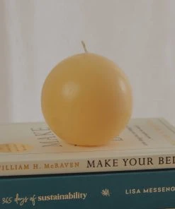 Candle Co Moreton Eco Ball Candle - Lemon New & Most Loved
