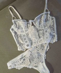 Kat The Label Loren Thong - Ivory 4 Kat The Label Loren Thong - Ivory