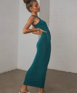 Lioness Fashion Everlast Dress - Forest Green