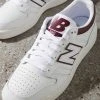 New Balance 480 Sneaker - White Burgundy (Mens Sizing) New & Most Loved