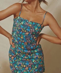 Cools Club A Line Dress - Tropic Nights New & Most Loved