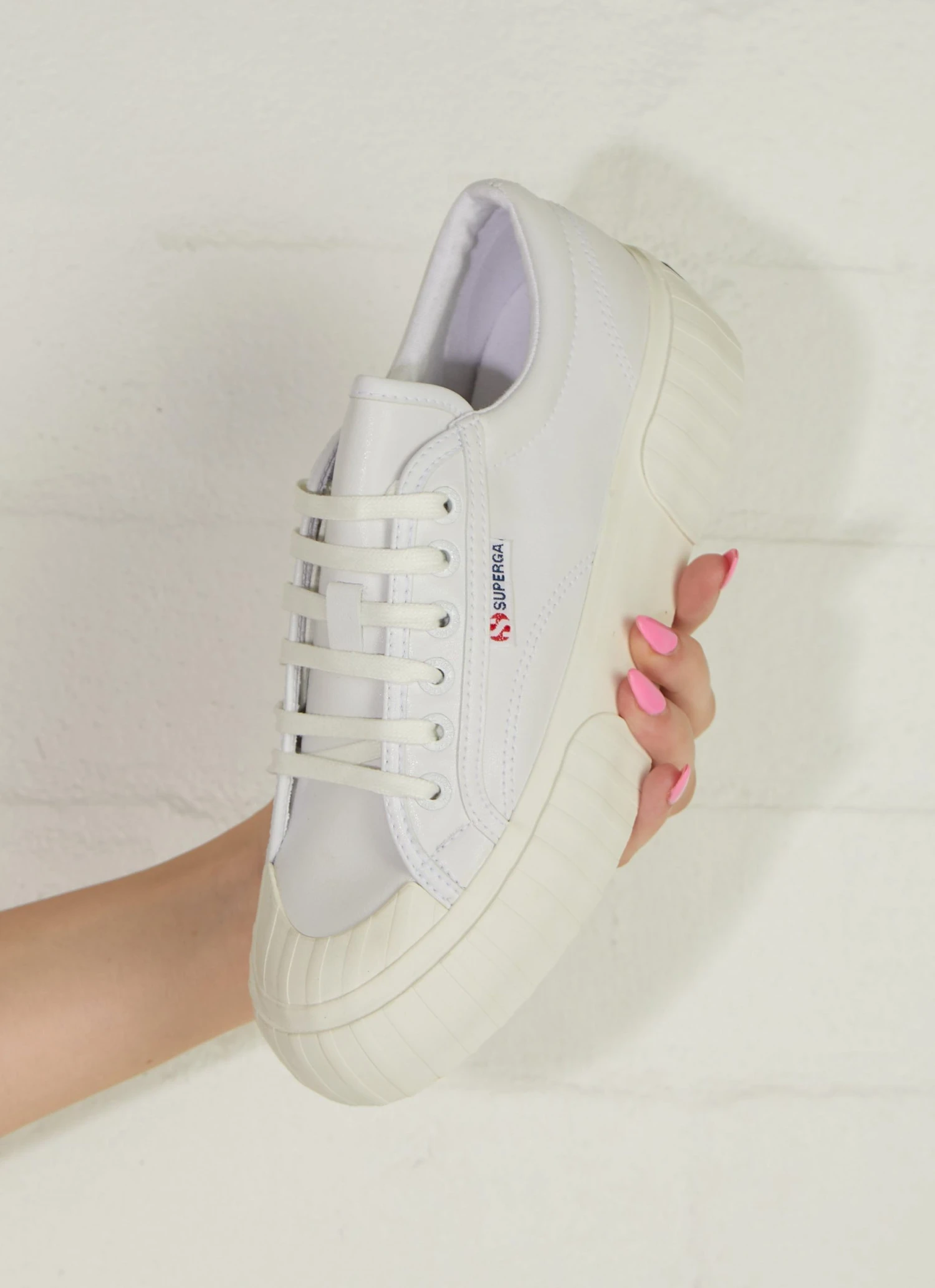 Superga New & Most Loved 2631 Stripe Platform - White Avorio 3 Superga New & Most Loved 2631 Stripe Platform - White Avorio