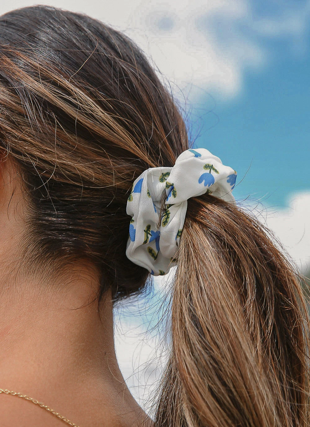 Peppermayo Casette Scrunchie - Floral 4 Peppermayo Casette Scrunchie - Floral
