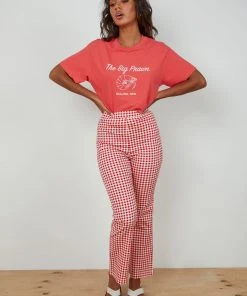 Peppermayo California Living Pants - Red Check