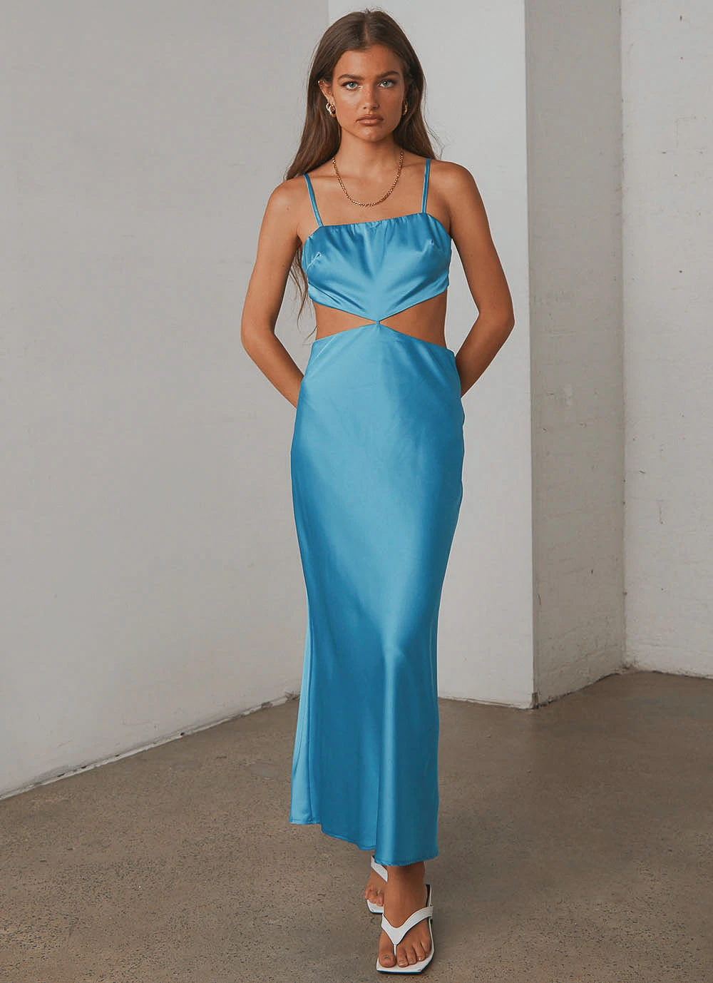 Peppermayo Clumsy Love Midi Dress - Blue New Dresses 5 Peppermayo Clumsy Love Midi Dress - Blue New Dresses