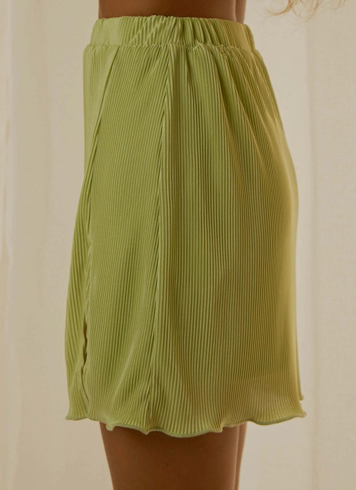 Peppermayo Exclusive Sunny Skies Mini Skirt - Lime Green Peppermayo Exclusive Sunny Skies Mini Skirt - Lime Green