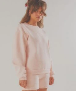 Vacancy Supply Paradise Crew - Pastel Pink New & Most Loved 14 Vacancy Supply Paradise Crew - Pastel Pink New & Most Loved