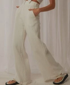 Peppermayo Exclusive New & Most Loved Seville Pant - White Muslin 12 Peppermayo Exclusive New & Most Loved Seville Pant - White Muslin
