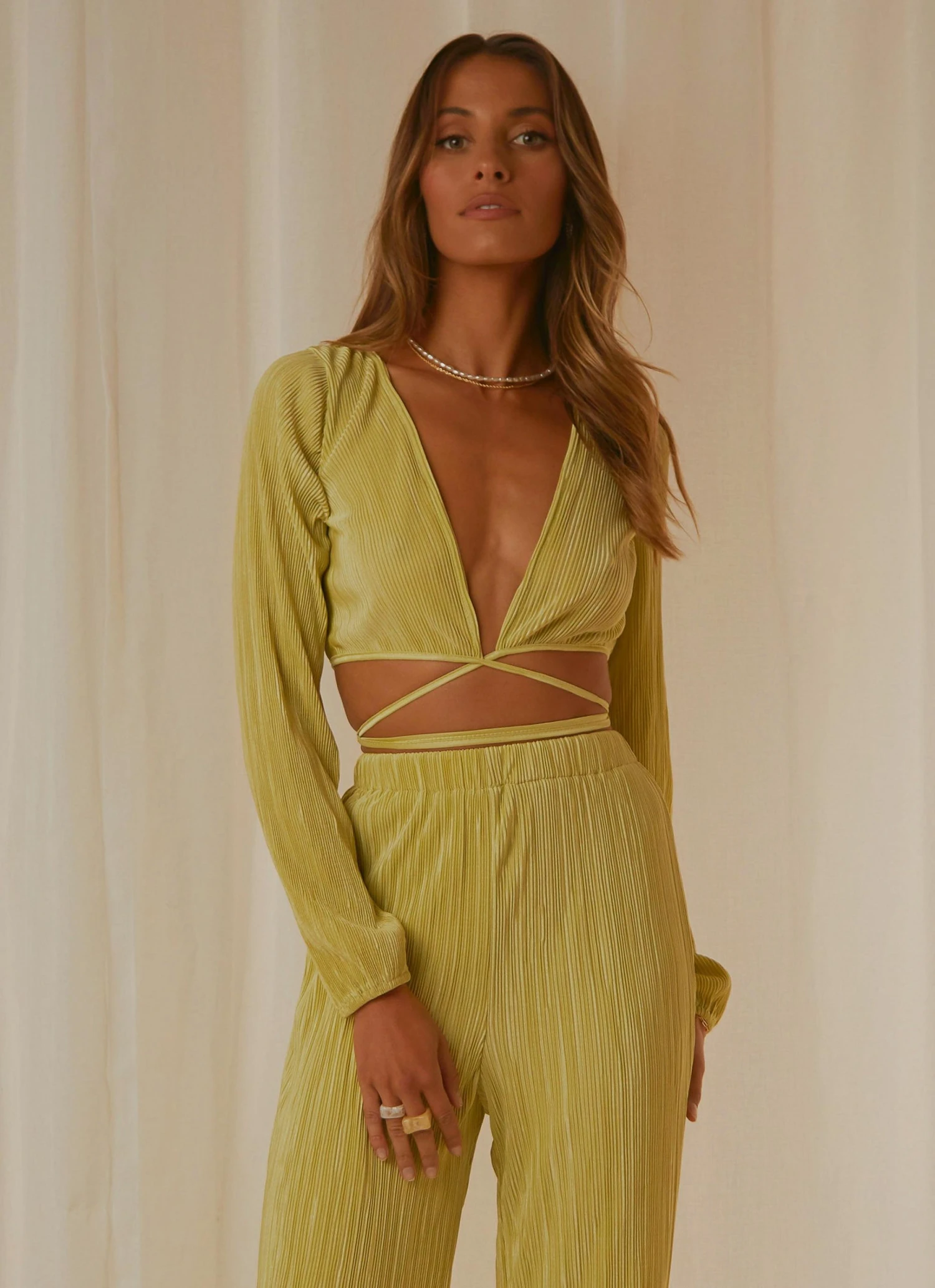 Peppermayo Exclusive New & Most Loved Malibu Dreaming Wrap Top - Sage 5 Peppermayo Exclusive New & Most Loved Malibu Dreaming Wrap Top - Sage