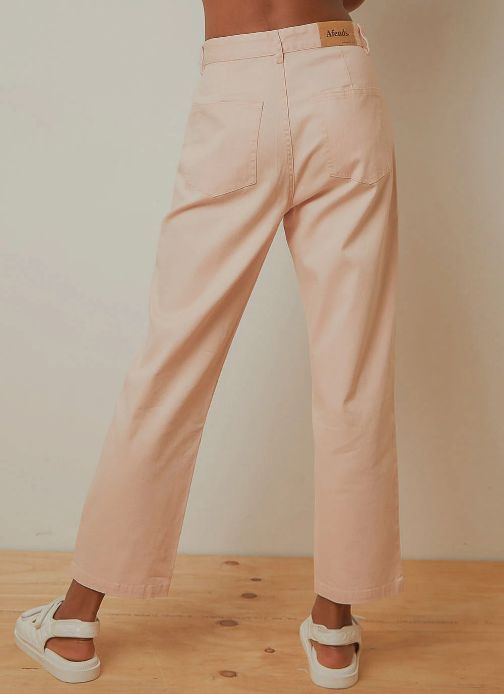 Afends New & Most Loved Shelby Hemp High Waist Wide Leg Pant - Ash Pink Afends New & Most Loved Shelby Hemp High Waist Wide Leg Pant - Ash Pink