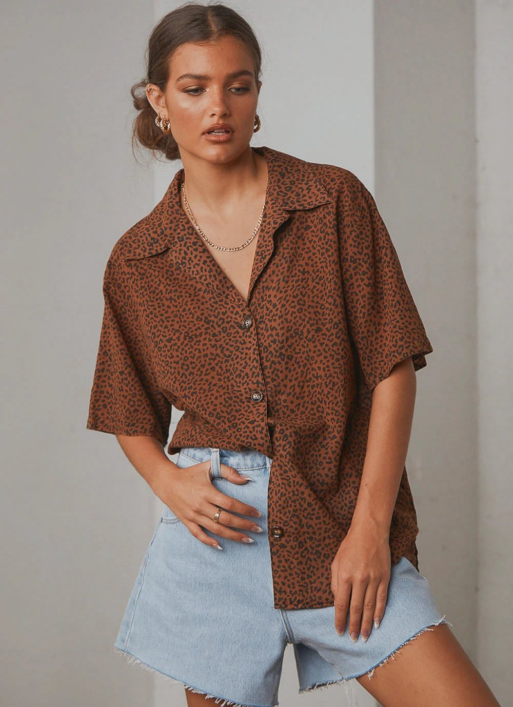 Thrills New & Most Loved Panthera Slouch Shirt - Mustang Brown 3 Thrills New & Most Loved Panthera Slouch Shirt - Mustang Brown