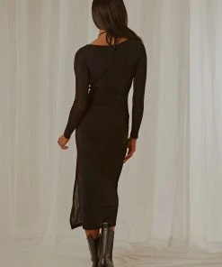Peppermayo Mulholland Midi Dress - Black New & Most Loved 6 Peppermayo Mulholland Midi Dress - Black New & Most Loved