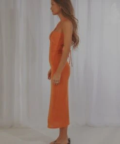 Peppermayo Exclusive Your Revolution Midi Dress - Orange 10 Peppermayo Exclusive Your Revolution Midi Dress - Orange