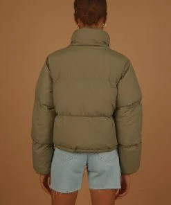 Nude Lucy Topher Puffer Jacket - Willow 13 Nude Lucy Topher Puffer Jacket - Willow