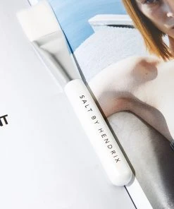 Salt By Hendrix Face Mask Brush - White/Silver